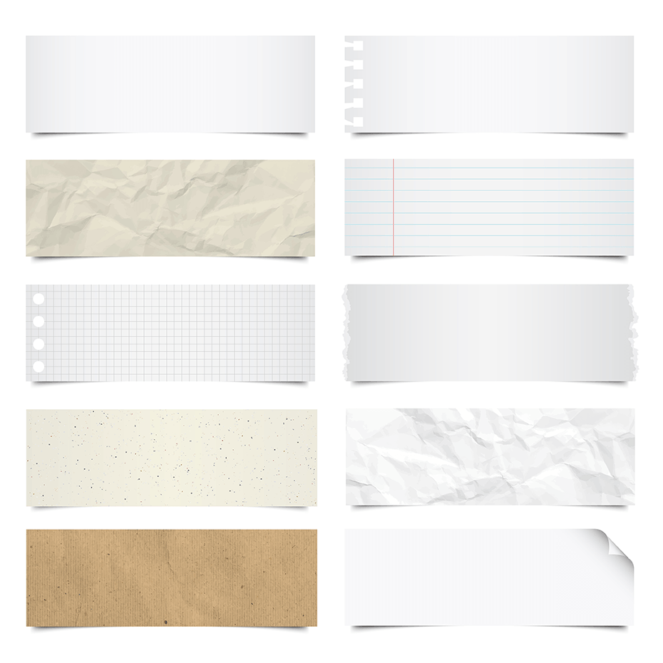 Les différents types de papier - Microlynx